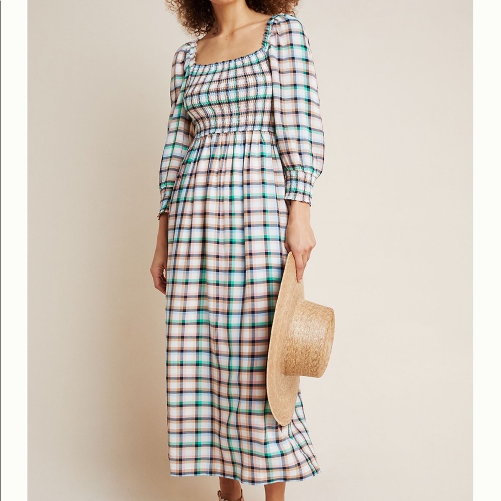 NWT Maeve From Anthro smocked dress